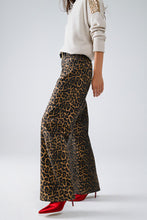 Load image into Gallery viewer, Wait For Me Leopard Jeans