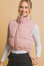 Load image into Gallery viewer, Close To You Puffer Vest Pink