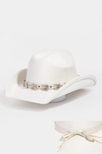 Load image into Gallery viewer, Silver Lining Cowboy Hat Ivory