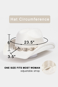 Silver Lining Cowboy Hat Ivory