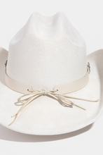 Load image into Gallery viewer, Silver Lining Cowboy Hat Ivory