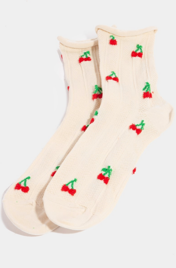 Elsy Cherry Socks