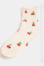 Load image into Gallery viewer, Elsy Cherry Socks