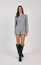 Load image into Gallery viewer, Journaling Houndstooth Romper