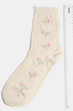 Load image into Gallery viewer, Warned Ya Flower Socks