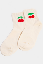 Load image into Gallery viewer, Vibrant Days Cherry Socks