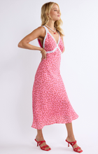 Load image into Gallery viewer, Botanica Lace Insert Midi Dress