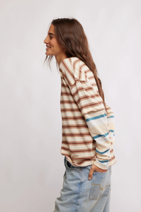 Nina Stripe Long Sleeve Tee