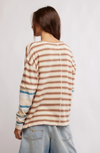 Load image into Gallery viewer, Nina Stripe Long Sleeve Tee