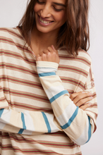 Load image into Gallery viewer, Nina Stripe Long Sleeve Tee