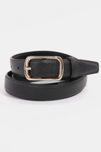 Load image into Gallery viewer, Ashley Leather Belt Black