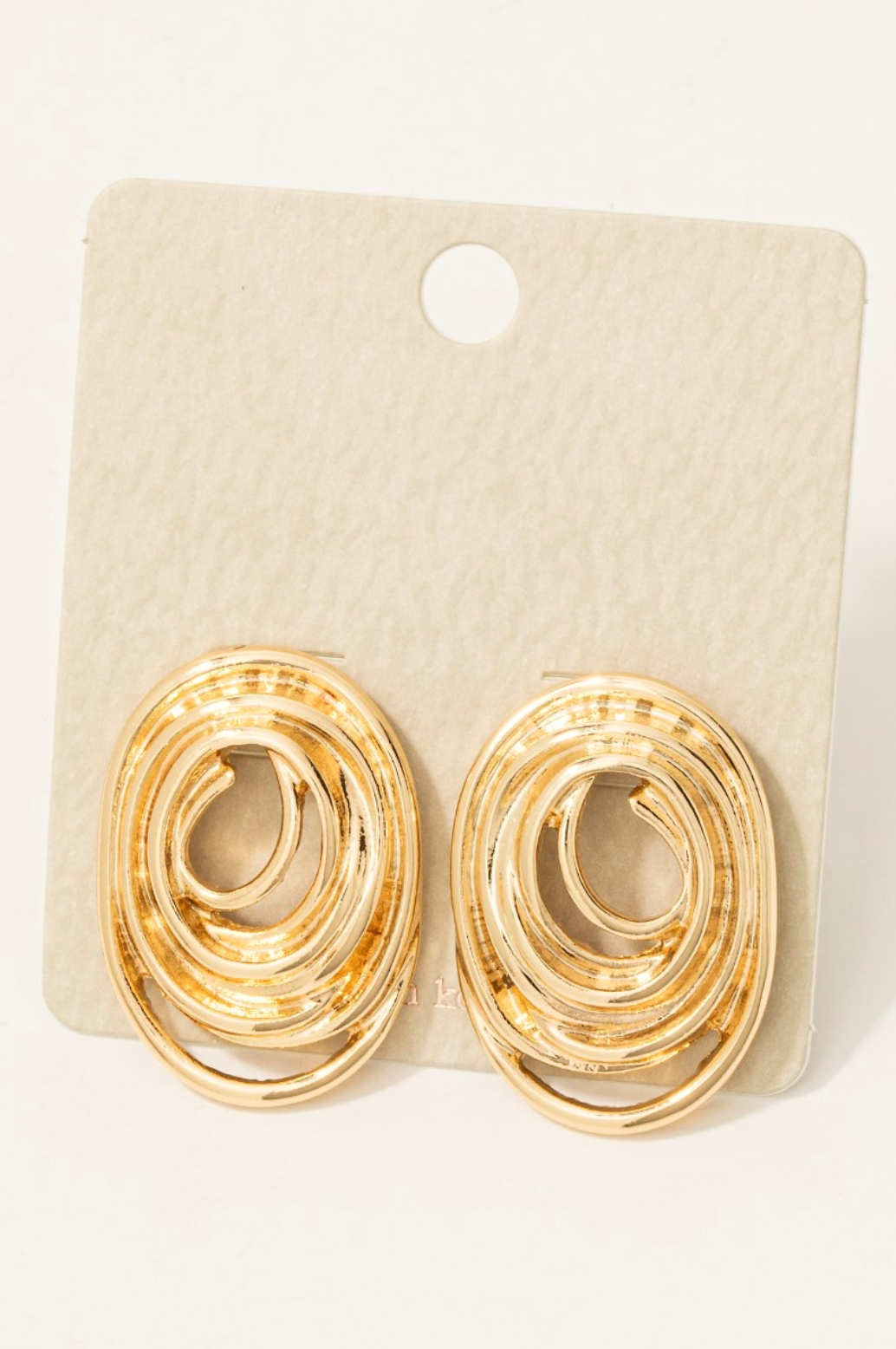 Abby Oval Earrings