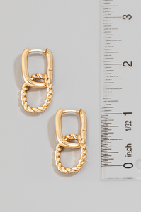 Last Call Earrings Gold