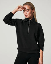 Load image into Gallery viewer, AirEssentials Half Zip Sweatshirt Black