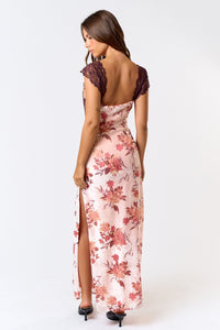 Burnt Out Velvet Maxi