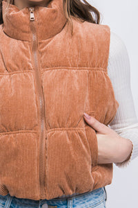 Charlotte Corduroy Vest