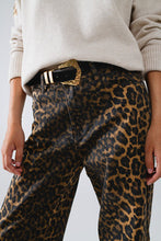 Load image into Gallery viewer, Wait For Me Leopard Jeans