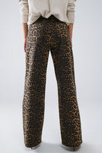 Load image into Gallery viewer, Wait For Me Leopard Jeans