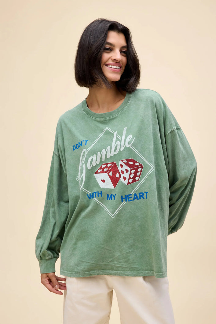 Don't Gamble With My Heart Tee