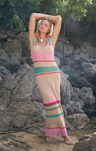 Load image into Gallery viewer, Ibiza Stripe Sweater Dress