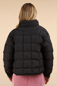 Risk Taker Puffer Jacket Black