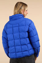 Load image into Gallery viewer, Risk Taker Puffer Jacket Royal Blue