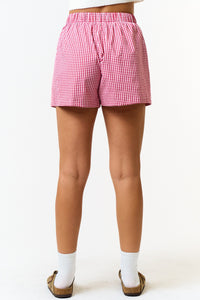 Leah Gingham Boxer Shorts