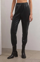 Load image into Gallery viewer, Lenora Faux Leather Jogger