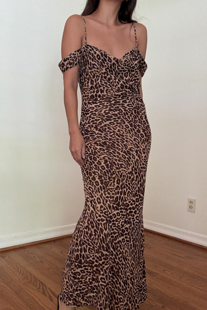 Amanda Leopard Maxi