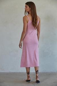 Off The Grid Maxi Dress Pink