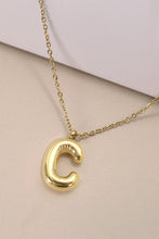 Load image into Gallery viewer, Selena Bubble Initial Necklace