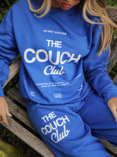 Load image into Gallery viewer, Couch Club Sweatpants Bright Blue