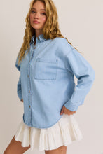 Load image into Gallery viewer, Sydney Oversized Denim Shirt