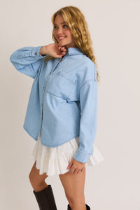 Sydney Oversized Denim Shirt