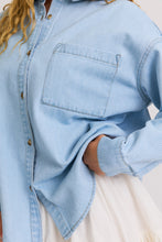 Load image into Gallery viewer, Sydney Oversized Denim Shirt