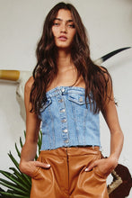 Load image into Gallery viewer, Brittany Denim Top