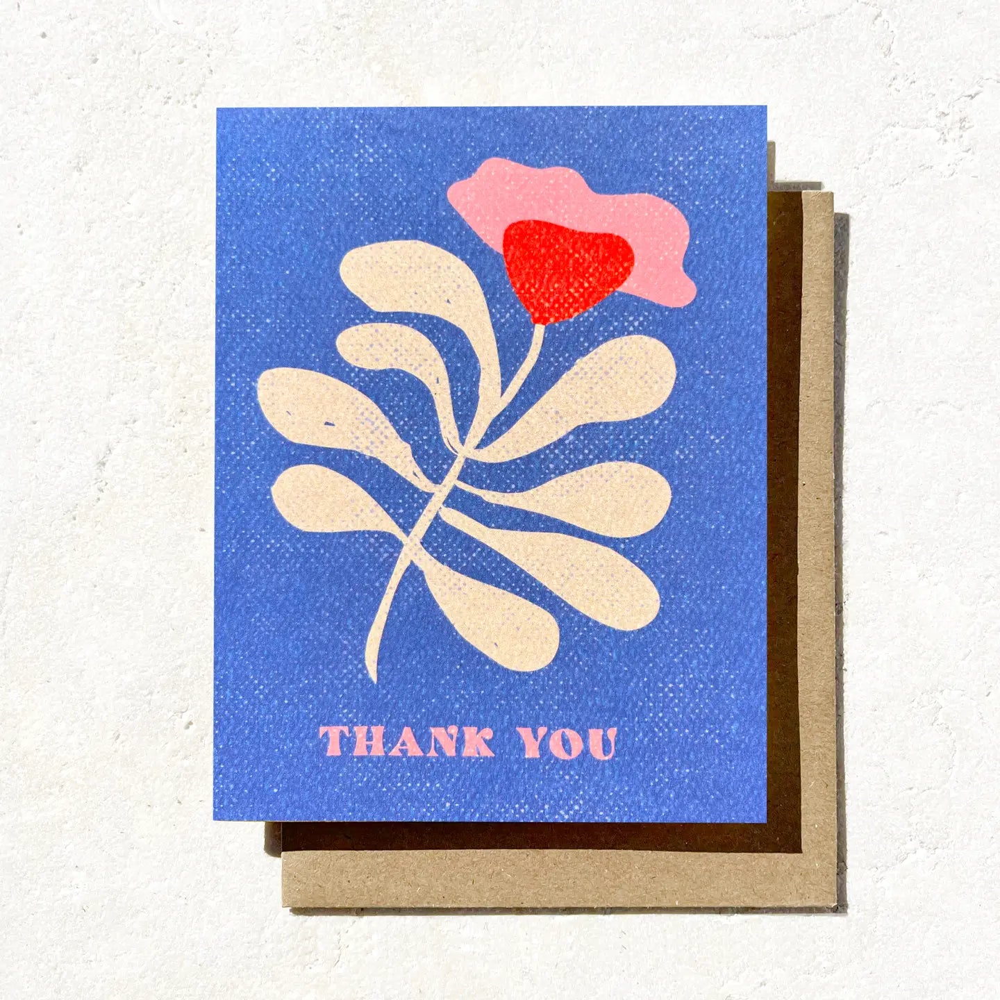 Thank You Floral Card